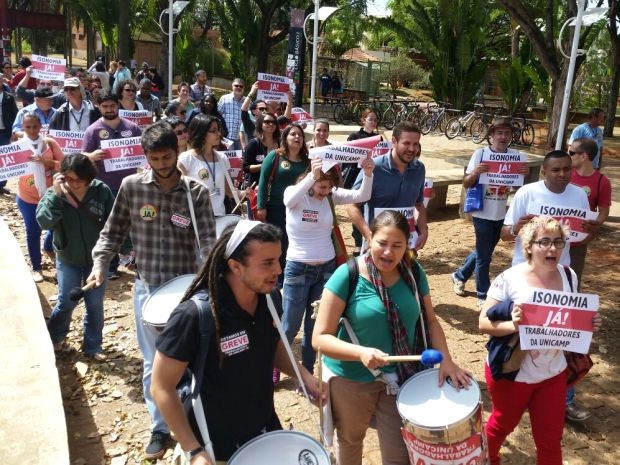 Unicamp inicia greve contra ‘supersalários’