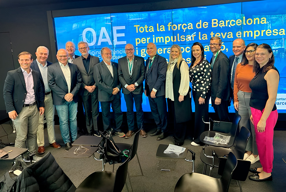 Chefes do HIDS visitam Parques tecnológicos de Barcelona