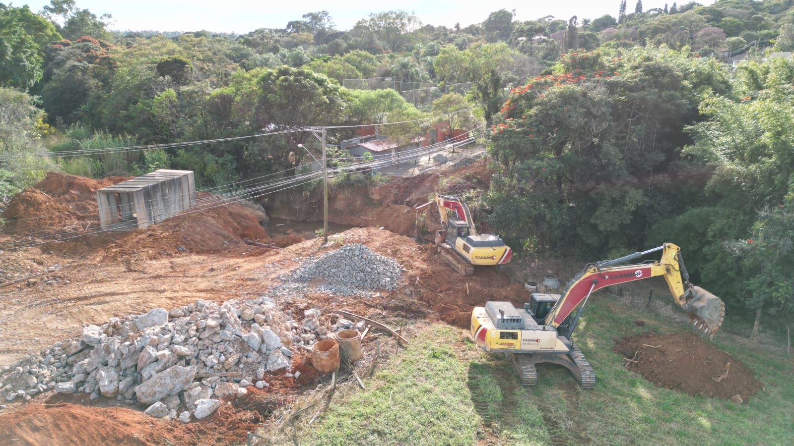 Prefeitura começa as obras nas pontes