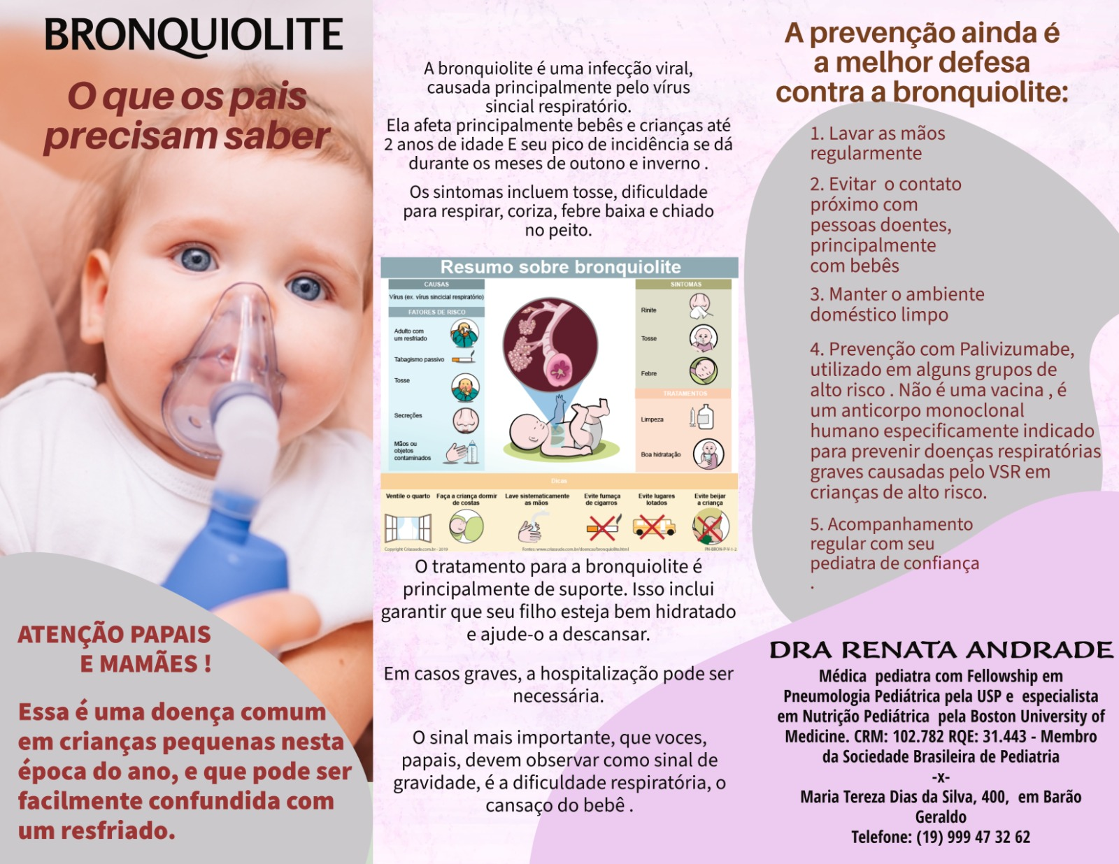 Bronquiolite: O que os pais precisam saber