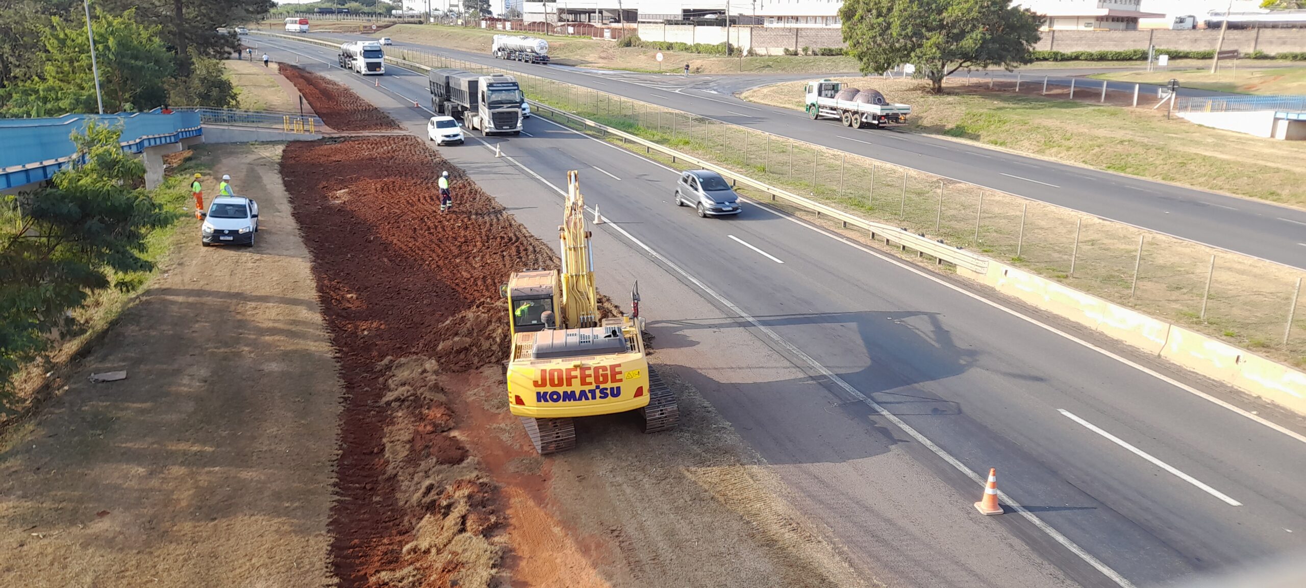 ROTA  JÁ  COMEÇOU A CONSTRUIR AS  RODOVIAS MARGINAIS