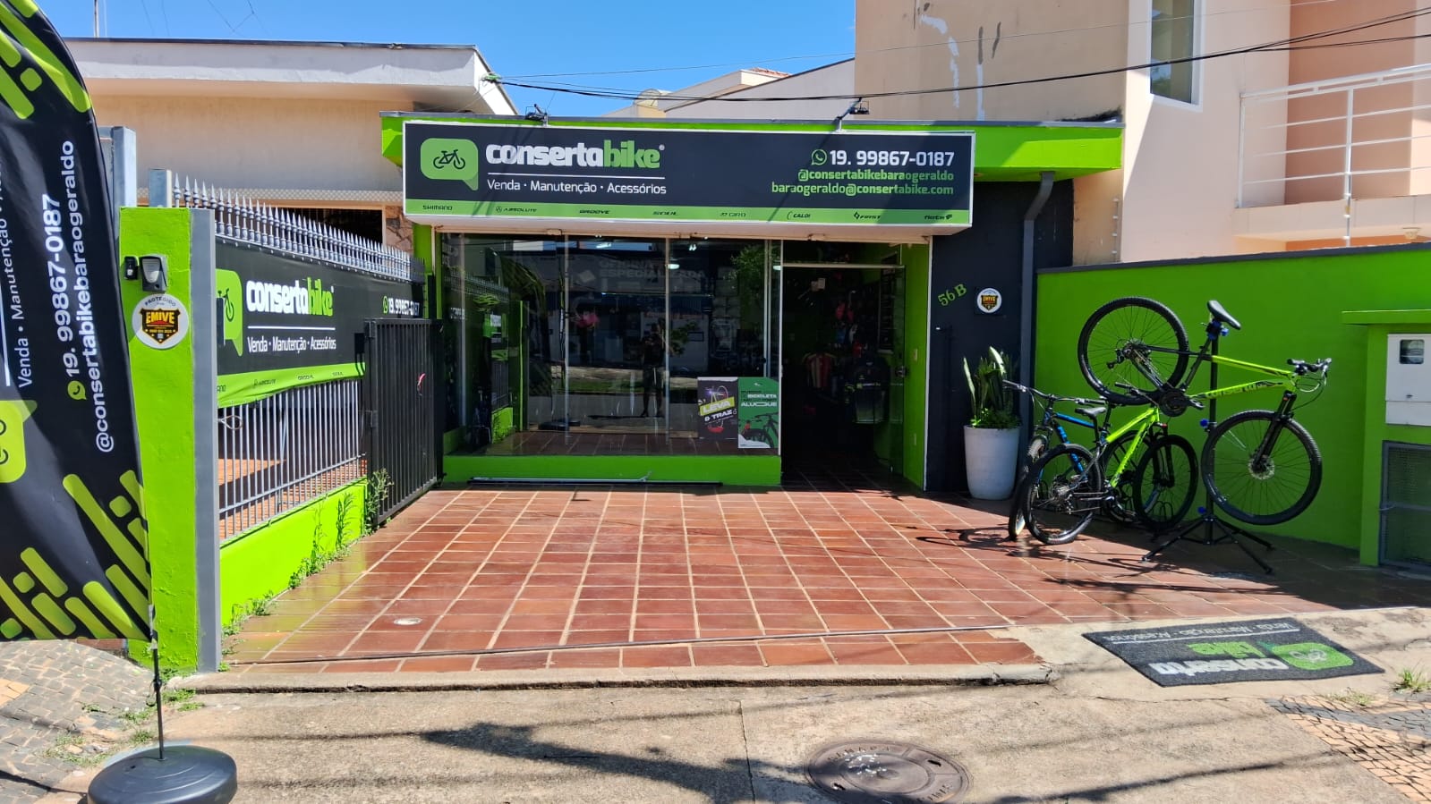 CONSERTA  BIKE traz novo conceito em “bike shop”