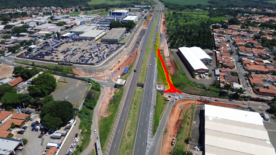 ROTA FECHA SAÍDA PARA PAULÍNIA AO LADO DO PONTILHÃO NESTE FINAL DE SEMANA (pontilhão continua aberto)